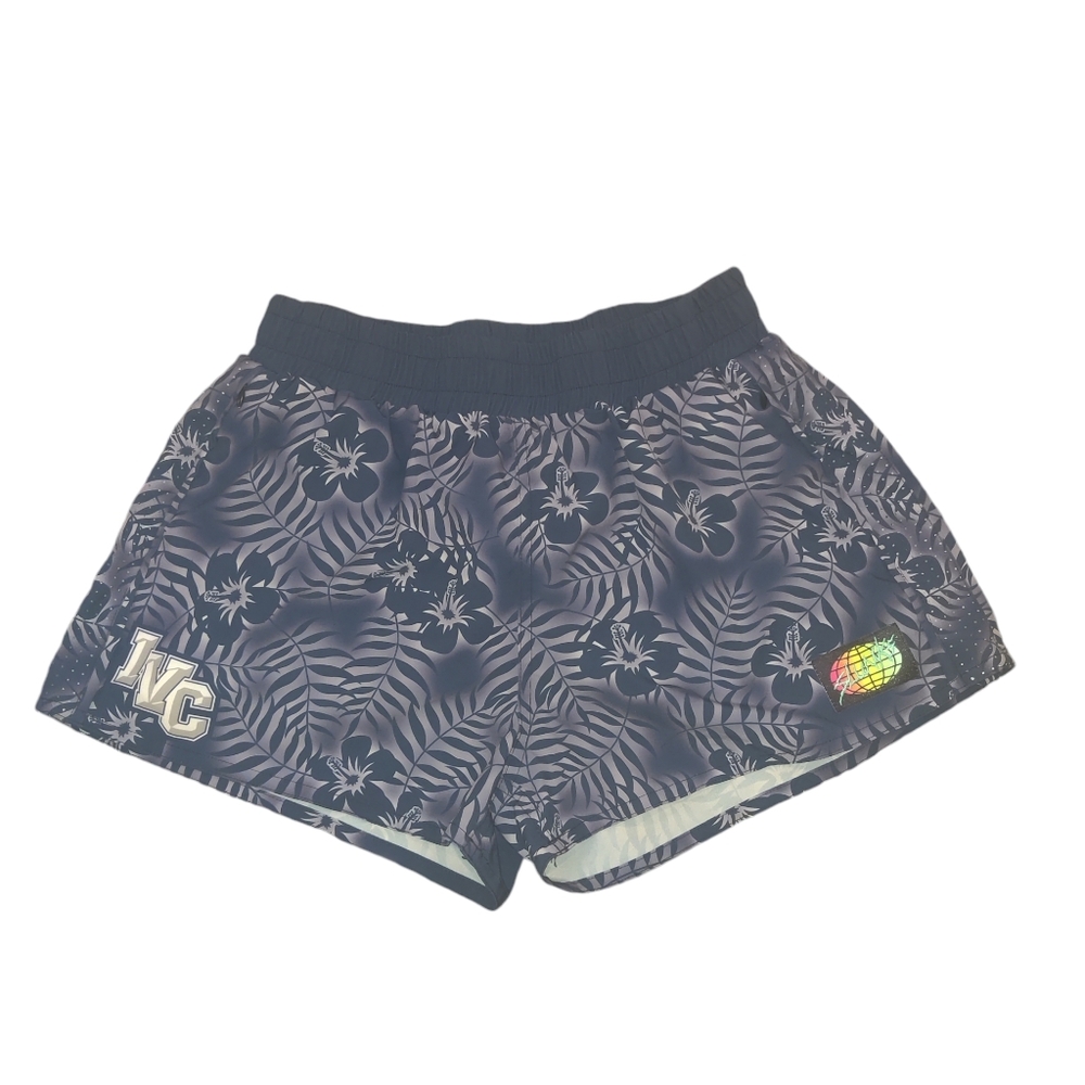 Women's Slunks IVC Hawaiian Print Shorts Size M